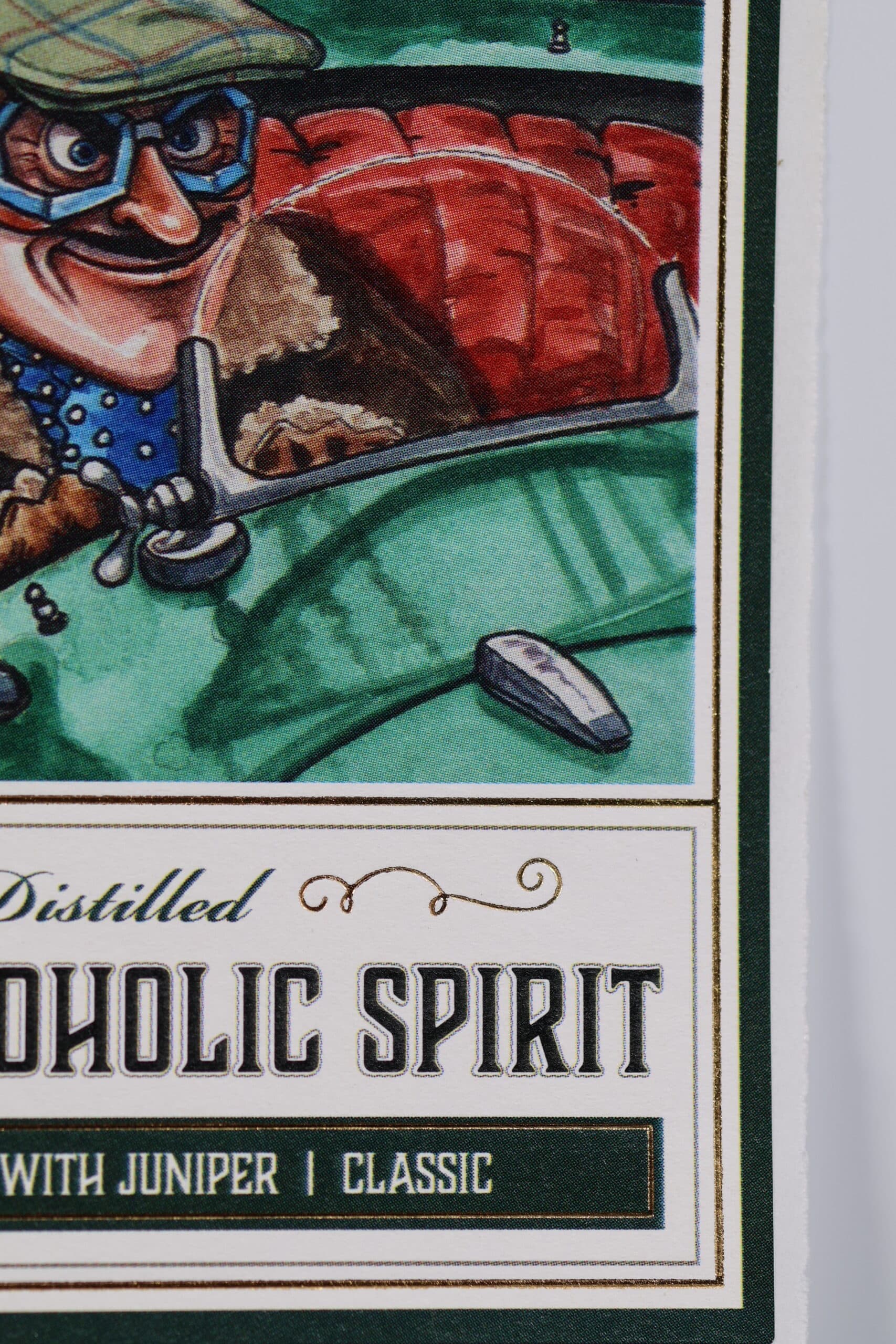 High-quality label printing with premium finish