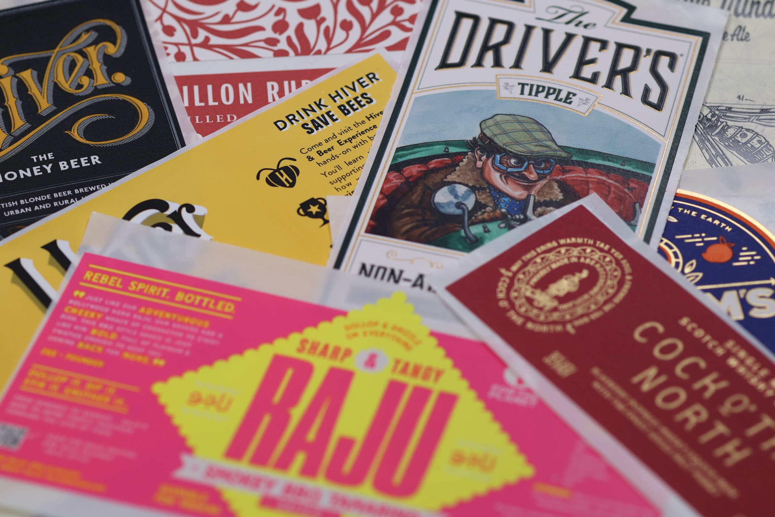 Vibrant colour label printing by Fast Labels
